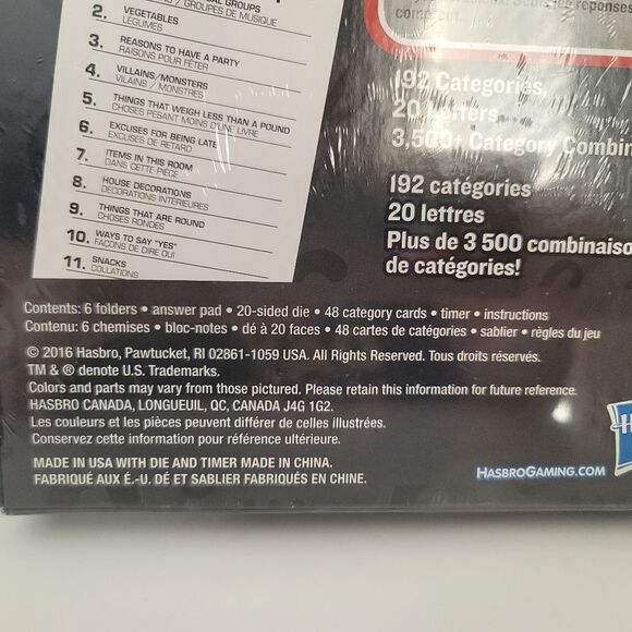 Scattergories Game New In Wrap #1054 - Picture 3 of 8